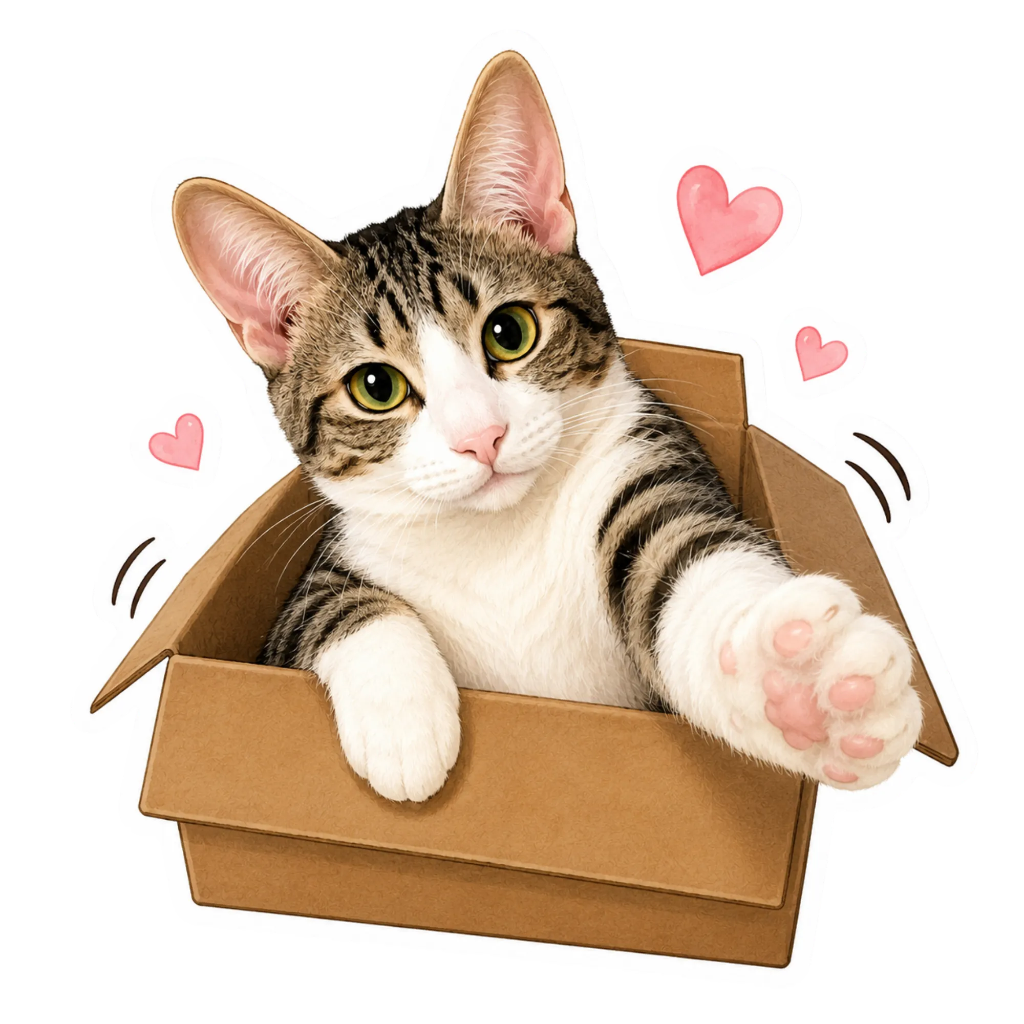 保護猫の写真